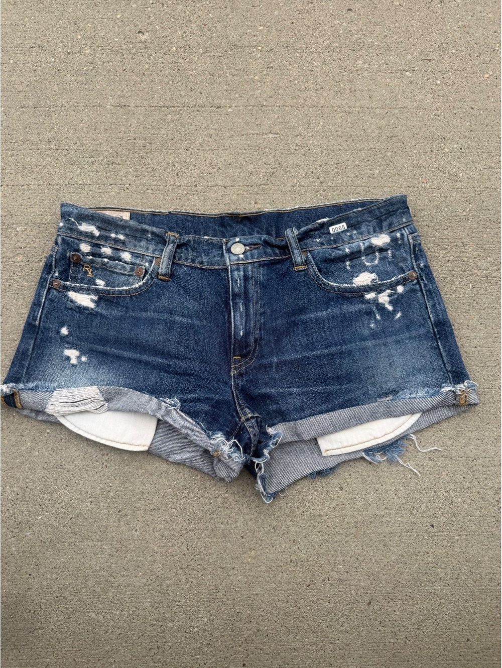 Polo Ralph Lauren Distressed Denim Shorts
